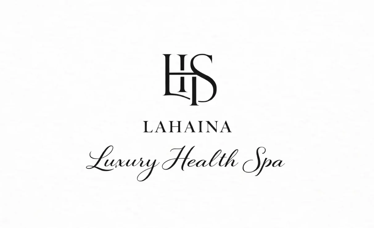 Lahaina Luxury Health Spa logo - Maui mobile massage and in-residence spa services.